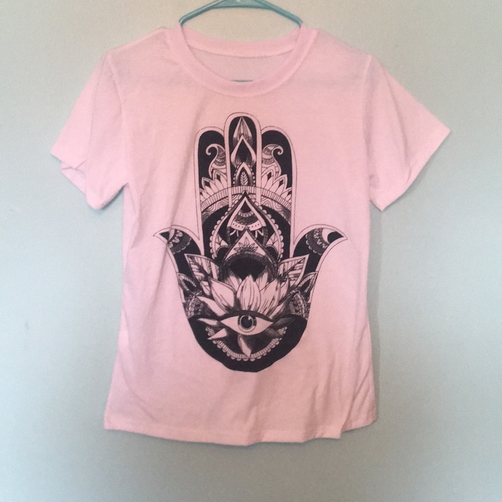 White Hamsa shirt - Picture 2 of 3